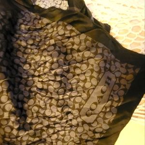 Coach silk Square scarf